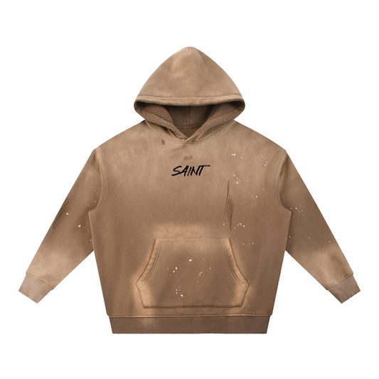 Real technical washed Hoodie