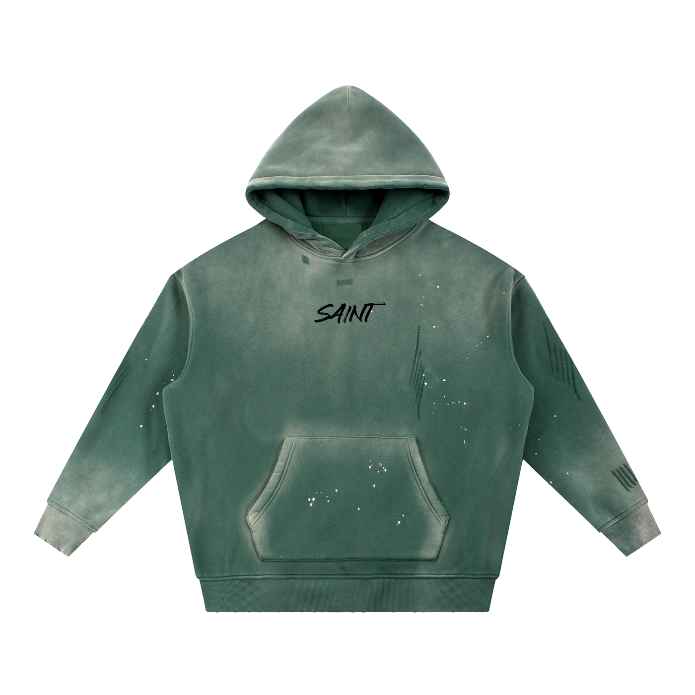 Real technical washed Hoodie