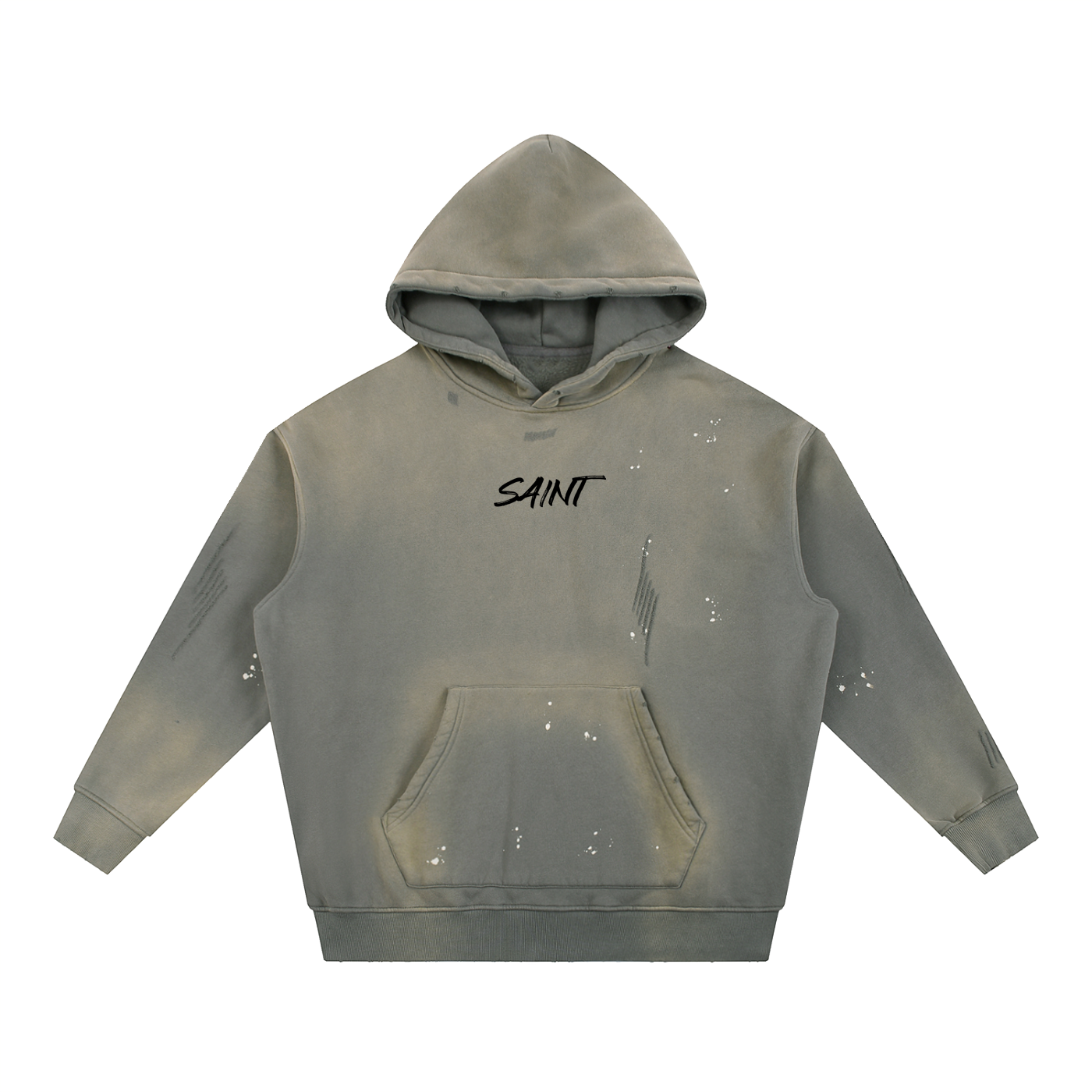 Real technical washed Hoodie