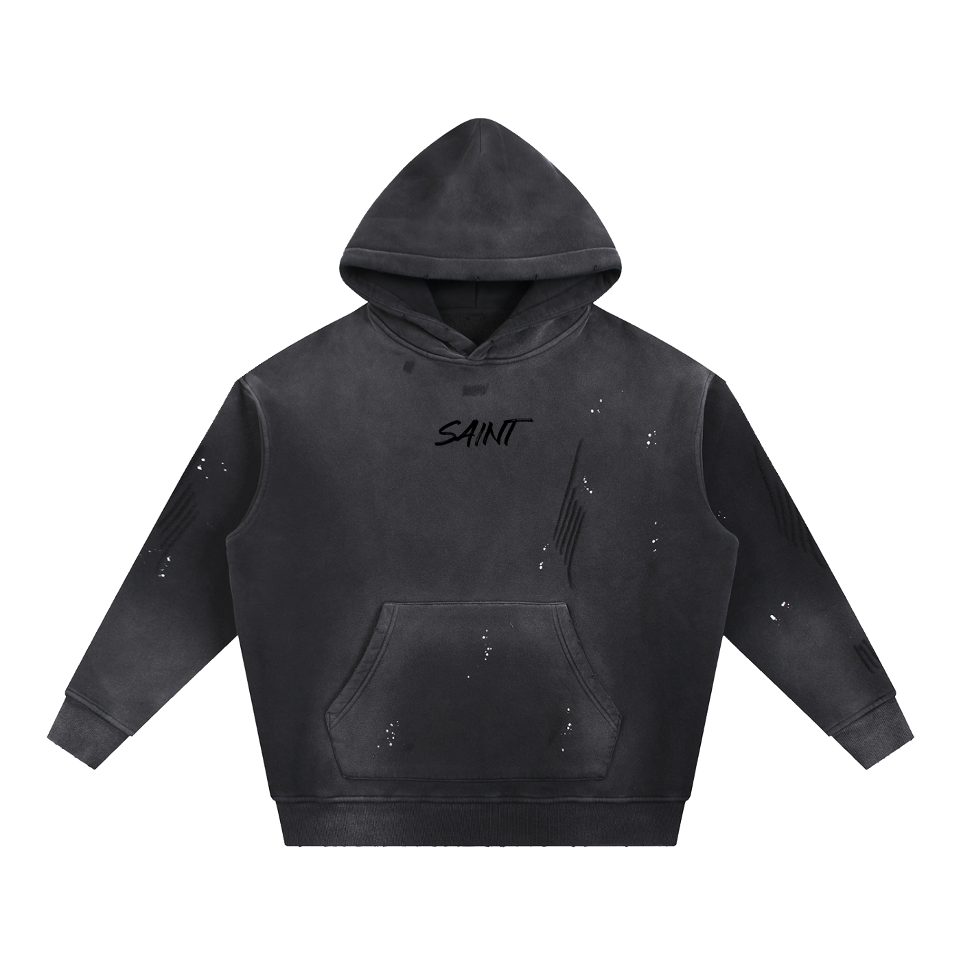 Real technical washed Hoodie