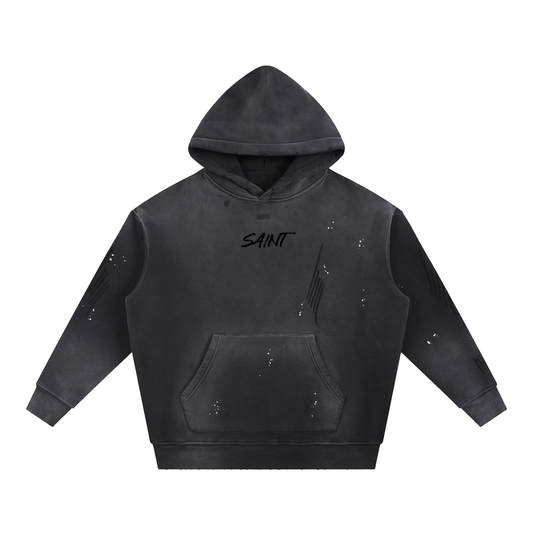 Real technical washed Hoodie