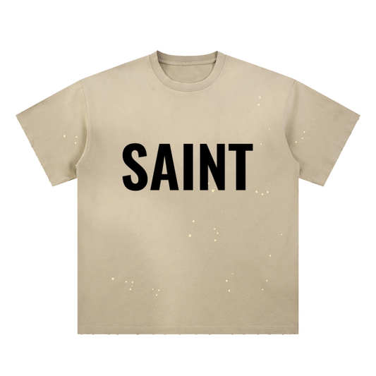 Saints  Sunfade  Splatter T-Shirt