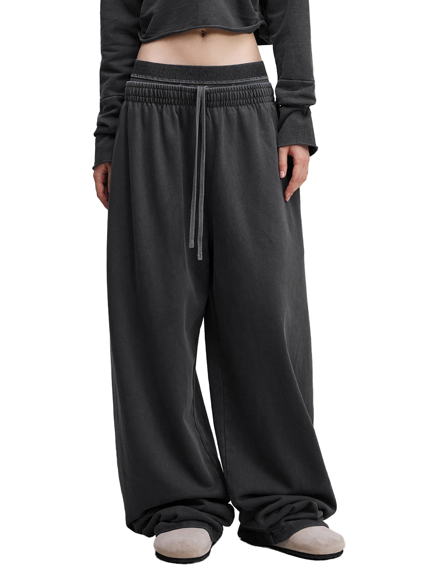 Just Relax Washed Waist Pants